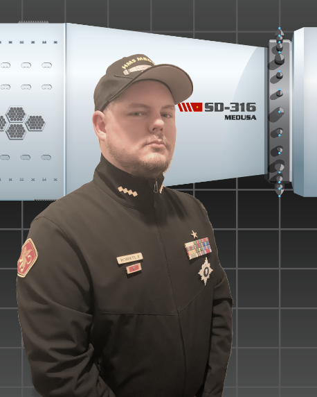 CAPTJG Sir Erik Roberts, KDE, QBM, CBM, RMN